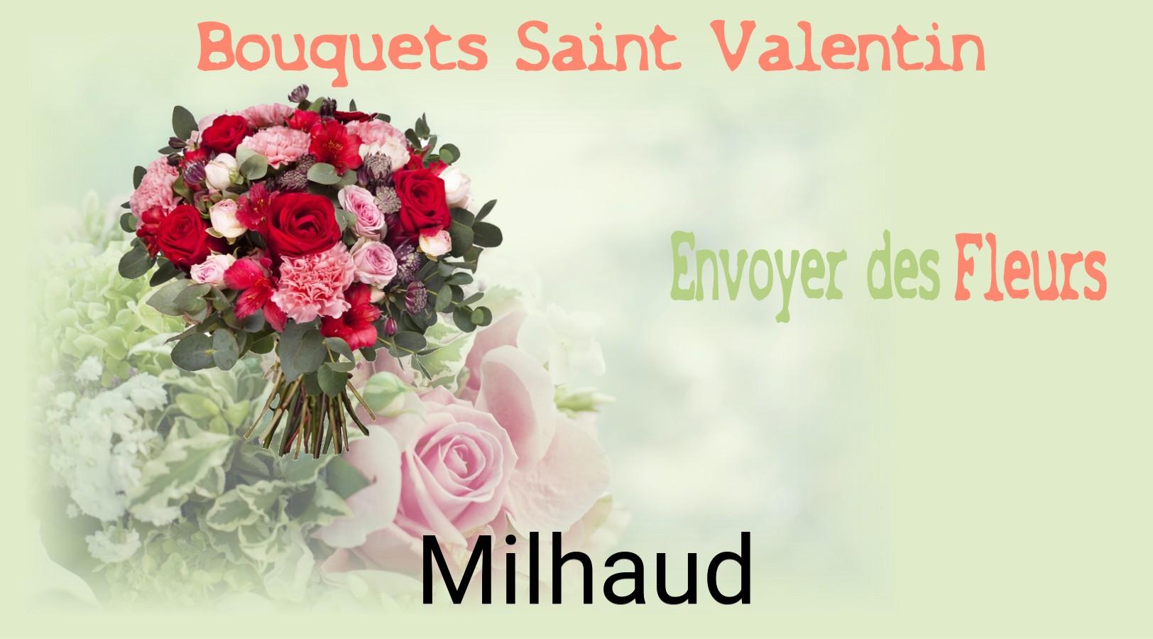 Roses de Saint-Valentin livrées à Milhaud